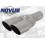 Koncovka výfuku NOVUS 2x76mm MS Design