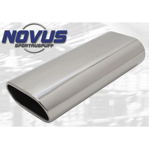 Koncovka výfuku NOVUS 135x75mm Ovál