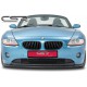 BMW Z4 E85 E86 spoiler předního nárazníku CARBON look