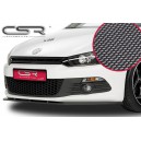 VW Scirocco 3 spoiler předního nárazníku CARBON look