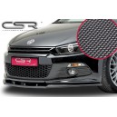 VW Scirocco 3 spoiler předního nárazníku CARBON look