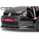 VW Golf 7 spoiler předního nárazníku, černý