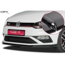 VW Polo 5 6C GTI spoiler předního nárazníku CARBON look