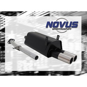 BMW E36 sportovní výfuk, koncovka 2x76mm