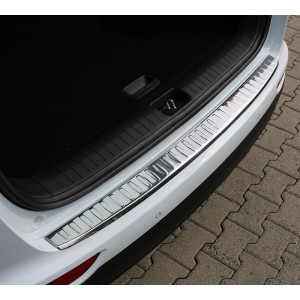 Audi Q5 8R (08-16) + SQ5 ochranná lišta hrany kufru, CHROM