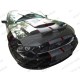 Ford Mustang GT (10-14) potah kapoty CARBON černý