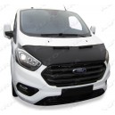 Ford Tourneo Custom (2018+) potah kapoty CARBON stříbrný