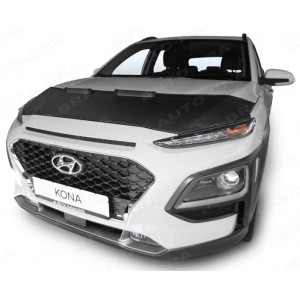 Hyundai Kona (2017+) potah kapoty CARBON černý