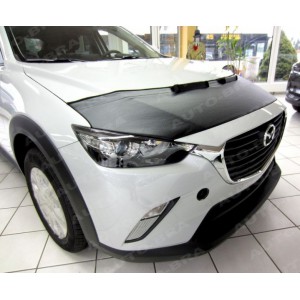 Mazda CX-3 (2015+) potah kapoty CARBON černý