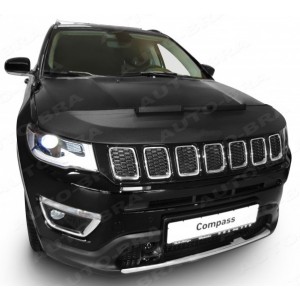 Jeep Compass Mk2 (2016+) potah kapoty černý