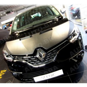 Renault Scenic (2016+) potah kapoty CARBON černý