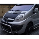 Renault Trafic (01-14) potah kapoty CARBON černý