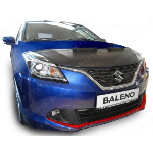 Suzuki Baleno (2015+) potah kapoty CARBON černý