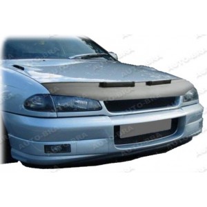 Opel Astra F (91-98) potah kapoty CARBON černý