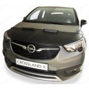 Opel Crossland X (2017+) potah kapoty CARBON černý