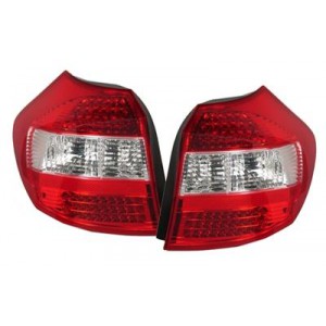 Zadní čirá světla BMW 1er E87 04-07 – LED, červená