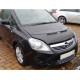 Opel Zafira B (05-10) potah kapoty CARBON černý