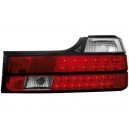 Čirá světla BMW E32 7er 88-94 – LED, červená/krystal