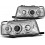 Audi 80 B4 (91-96) přední světla, chrom