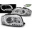 Audi A3 8P (03-08) přední světla TUBE LIGHTS, chrom