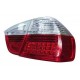 Čirá světla BMW E90 3er Lim. 05-08 – LED, červená/krystal