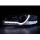 Audi A4 B6 8E (00-04) přední světla TUBE LIGHTS, chrom