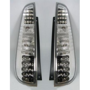 Čirá světla Ford Fiesta MK6 03-06 3dv. – LED, krystal