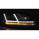 Audi TT 8J (06-10) přední světla, černá