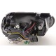 VW Golf 4 (97-03) přední světla D-LITE DRL, chrom