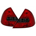 Čirá světla Ford Mondeo MK3 00-07 - LED, červená/kouřová