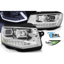 VW T6 (15-19) přední světla TUBE LIGHT DRL, chrom