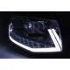 VW T6 (15-19) přední světla TUBE LIGHT DRL, chrom