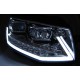 VW T6 (15-19) přední světla TUBE LIGHT DRL, chrom