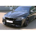 BMW F10 F11 (10-17) přední spoiler pro M paket nárazník (ABS plast)