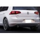 VW Golf 7 (12-17) zadní spoiler, difuzor