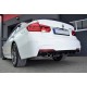 BMW F30 F31 (11-18) difuzor zadního nárazníku (pro M-paket)