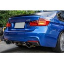 BMW F30 F31 (11-18) difuzor zadního nárazníku (pro M-paket)