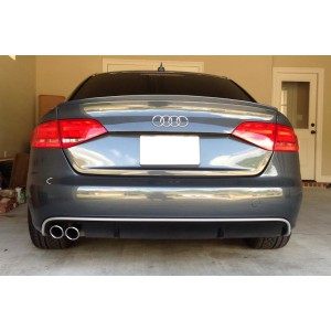 Audi A4 B8 (07-11) zadní spoiler difuzor, vzhled RS4
