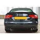 Audi A4 B8 (07-11) zadní spoiler difuzor, vzhled RS4