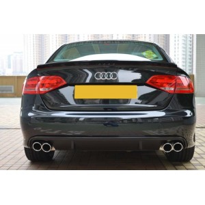 Audi A4 B8 (07-11) zadní spoiler difuzor, vzhled RS4