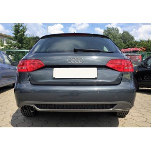 Audi A4 B8 (07-11) zadní spoiler difuzor, vzhled S-LINE