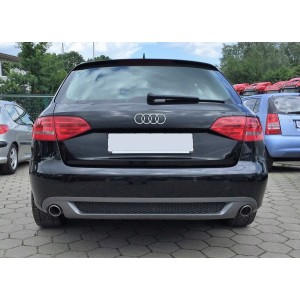 Audi A4 B8 (07-11) zadní spoiler difuzor, vzhled S-LINE