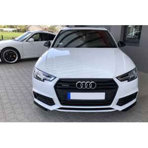 Audi A4 B9 S-LINE (15-19) přední spoilery (2-dílný)