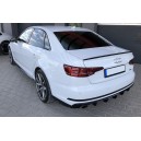 Audi A4 B9 S-LINE (15-19) zadní spoiler (2 díly)