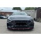 Hyundai i30 N (2020- ) přední tuning spoiler, ČERNÝ LESK