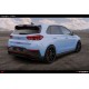 Hyundai i30 N (2020- ) spoilery zadního nárazníku, ČERNÝ LESK