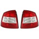 Zadní čirá světla Opel Astra G Lim./Hatch 98-04 – červená/bílá