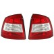 Zadní čirá světla Opel Astra G Lim./Hatch 98-04 – červená/bílá