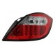 Čirá světla Opel Astra H 04-07 5dv. – LED, červená/krystal