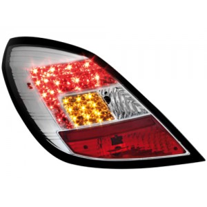 Zadní čirá světla Opel Corsa D 06-08 5dv. - LED, krystal